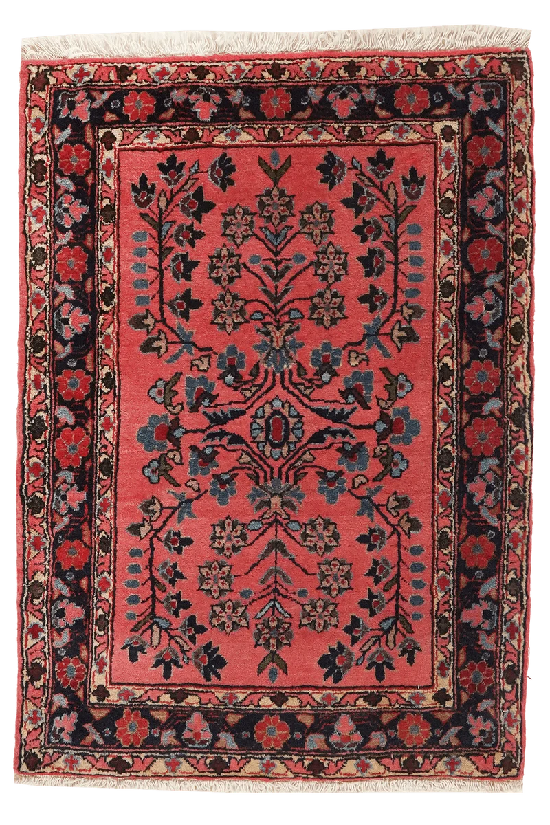 Sarough · Handgeknüpft – Rot, 85x60 cm