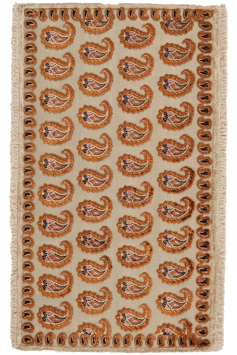 Kashan · Handgeknüpft – Beige, 57x100 cm