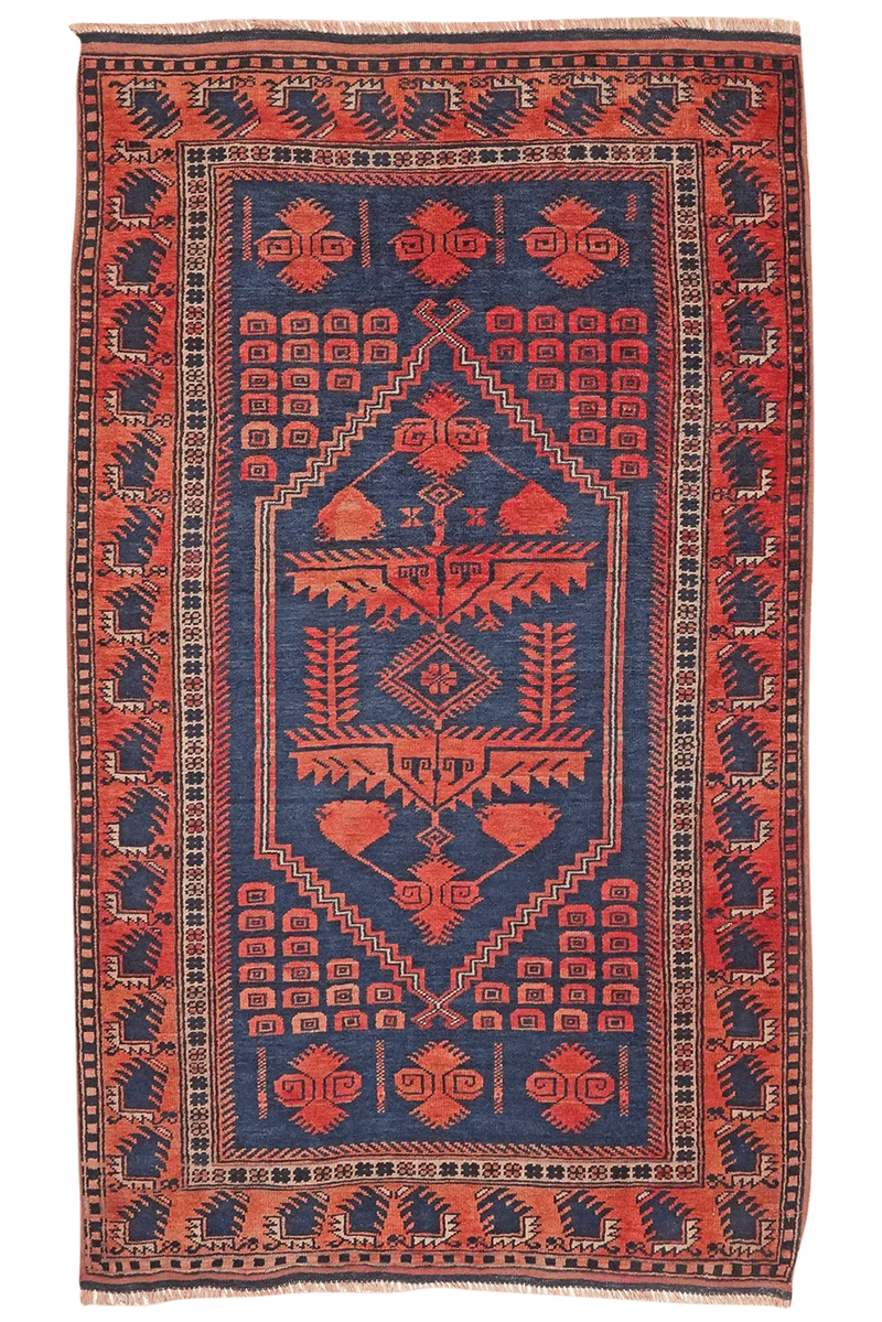 Yagdjibedir · Handgeknüpft – Blau, 168x102 cm