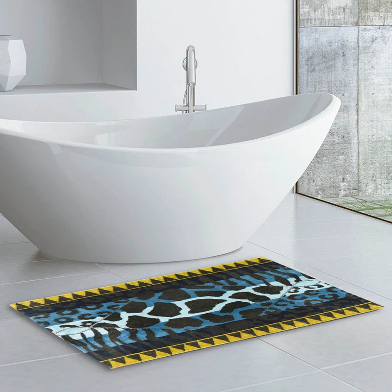Tappeto d'arredo in Cotone Safari Carrara Moderno