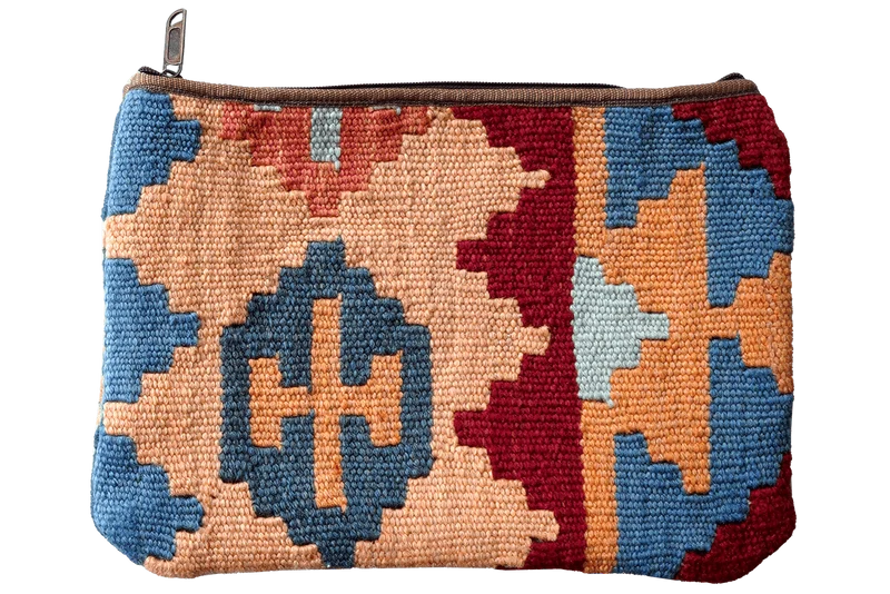 Kelim Bag · Handgefertigt – Bunt, 36x26 cm
