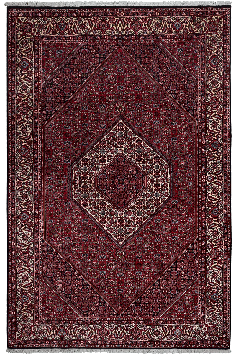 Bidjar Zandjan · Handgeknüpft – Rot, 251x164 cm