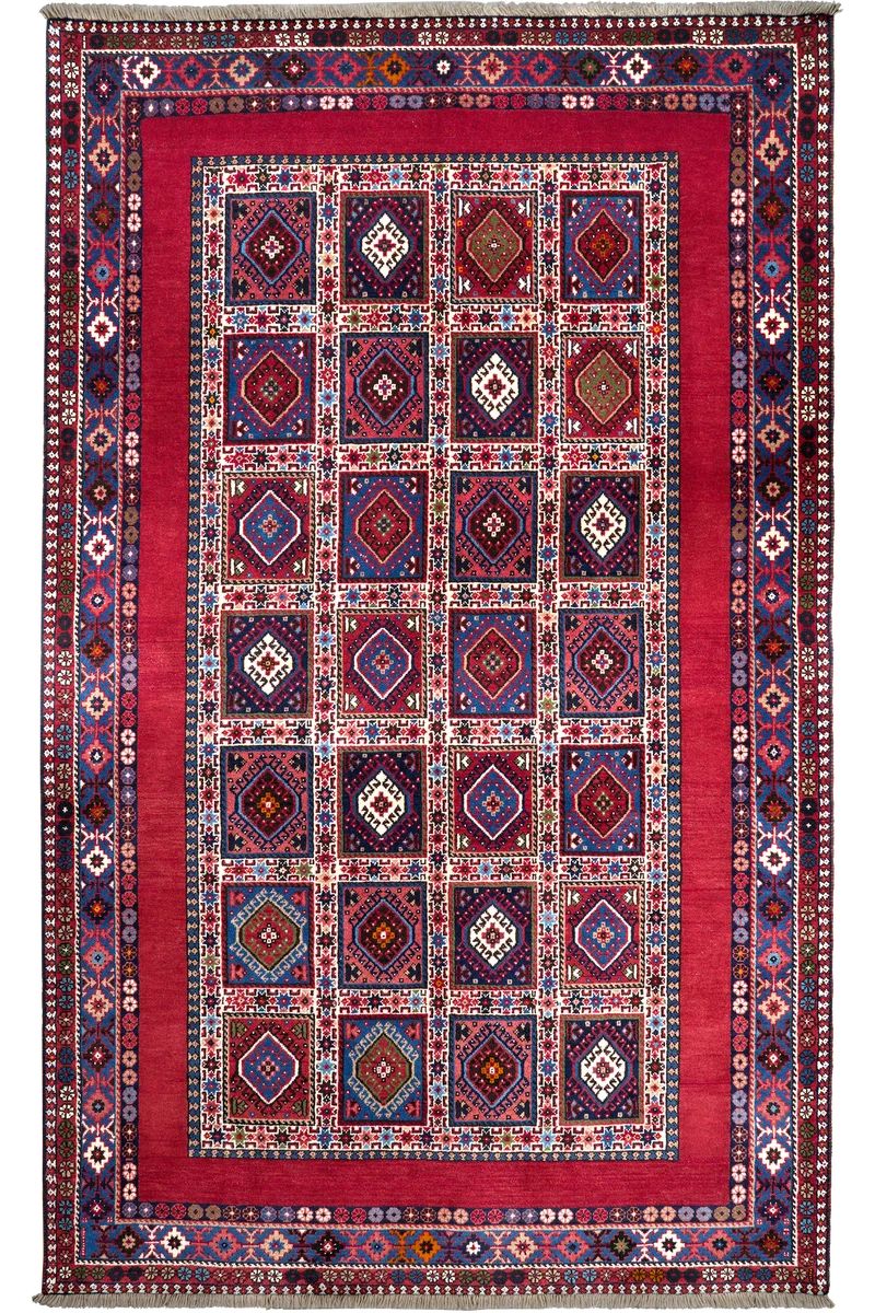 Yalameh · Handgeknüpft – Bunt, 250x154 cm
