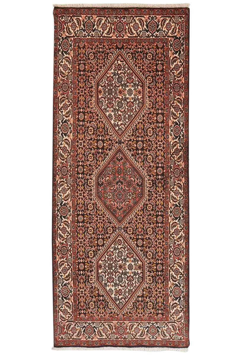 Bidjar Zandjan · Handgeknüpft – Blau, 189x77 cm