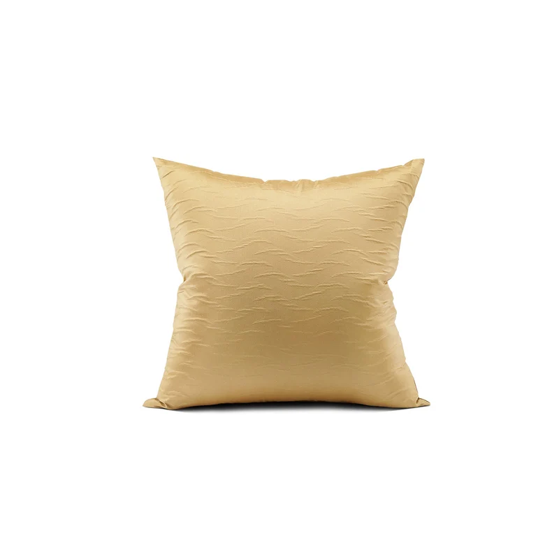 Cuscino d'arredo in Raso Jacquard Silver Dreaming Tinta Unita