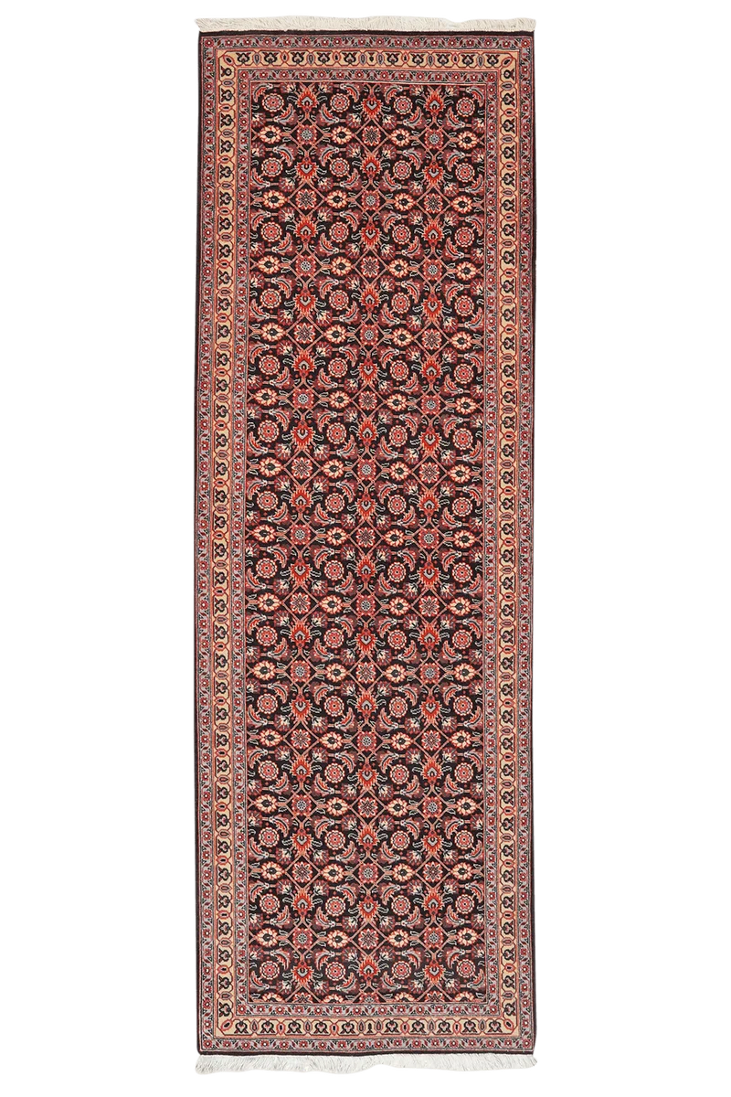 Tabriz 50 Raj · Handgeknüpft – Blau, 200x66 cm