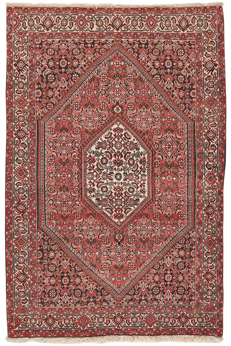 Bidjar Tekkab · Handgeknüpft – Rot, 140x93 cm