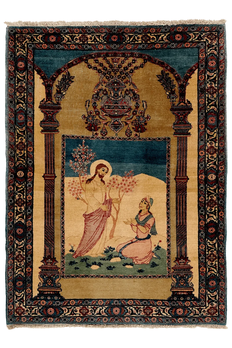 Semnan · Handgeknüpft – Beige, 164x104 cm