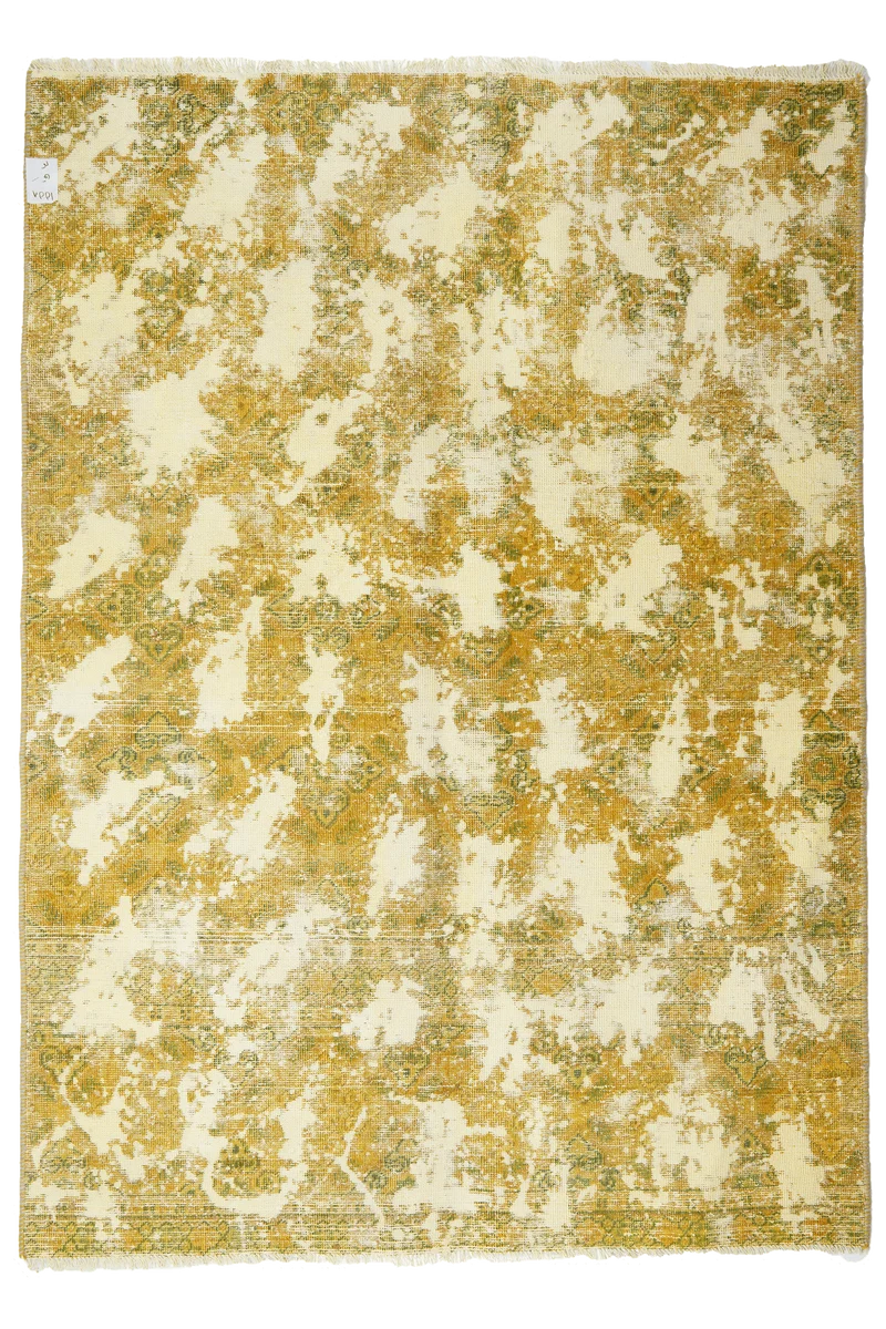 Vintage · Handgeknüpft – Gelb, 188x134 cm
