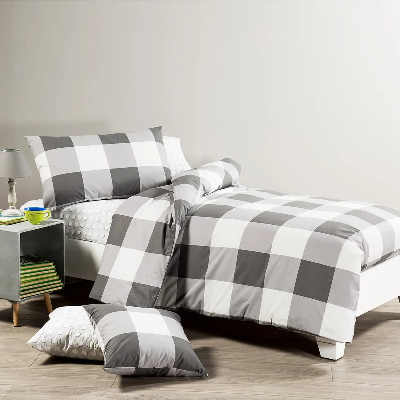Copripiumino con federe in Cotone Candy Caleffi Kids Geometrico