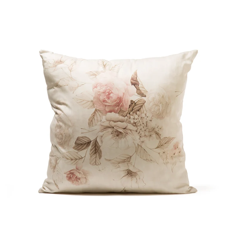 Cuscino arredo emotions Floreale in Raso di cotone 300 gr