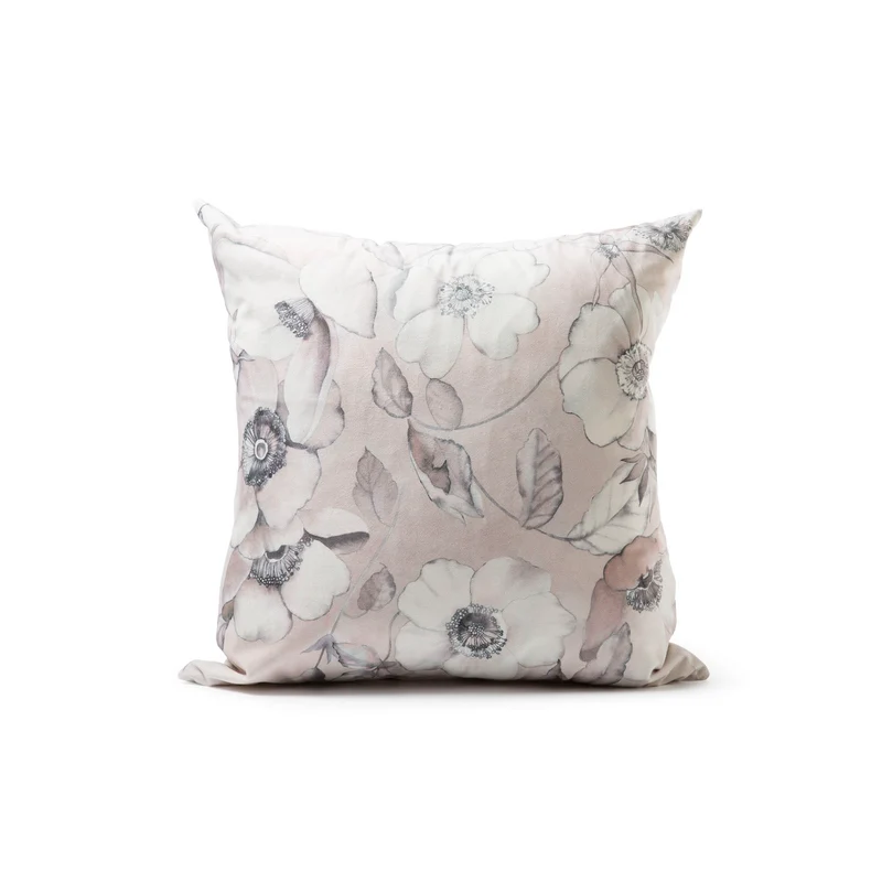 Cuscino d'arredo in Velluto Evelin Modern Floreale