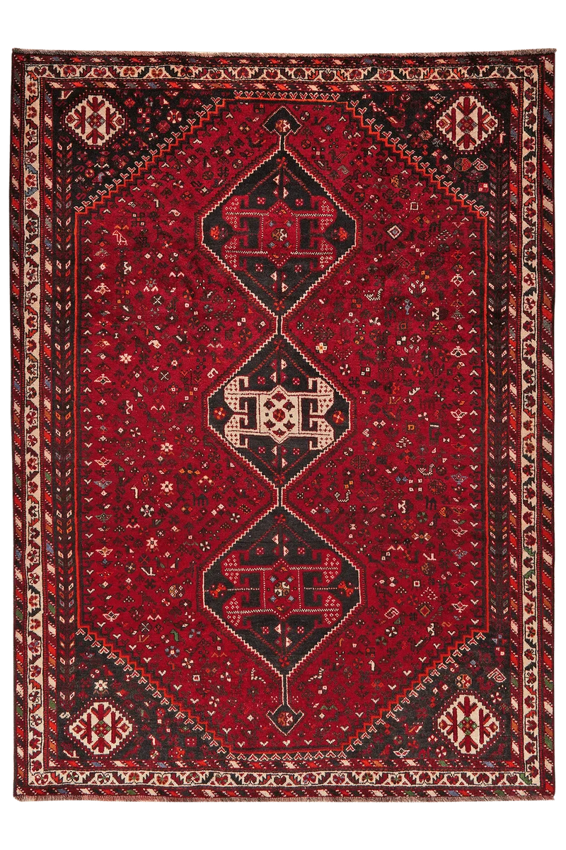 Gashgai · Handgeknüpft – Rot, 311x230 cm