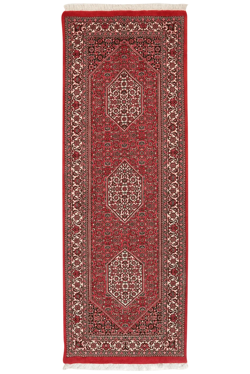 Bidjar Bookan · Handgeknüpft – Rot, 205x73 cm