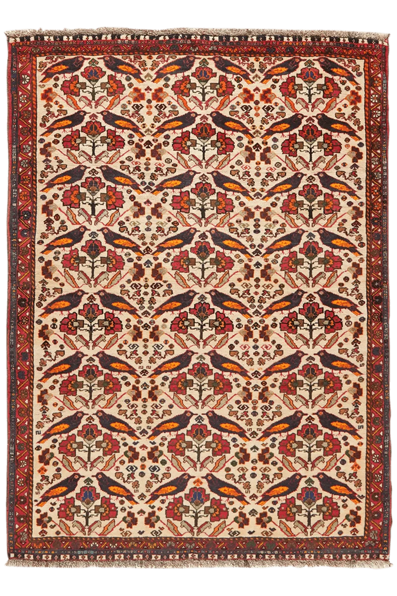 Gashgai · Handgeknüpft – Beige, 153x110 cm
