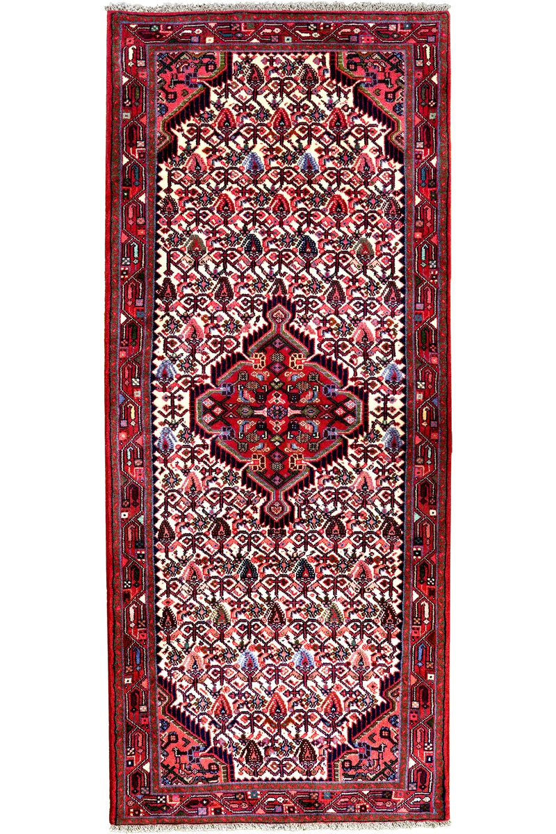 Assadabad · Handgeknüpft – Beige, 196x82 cm