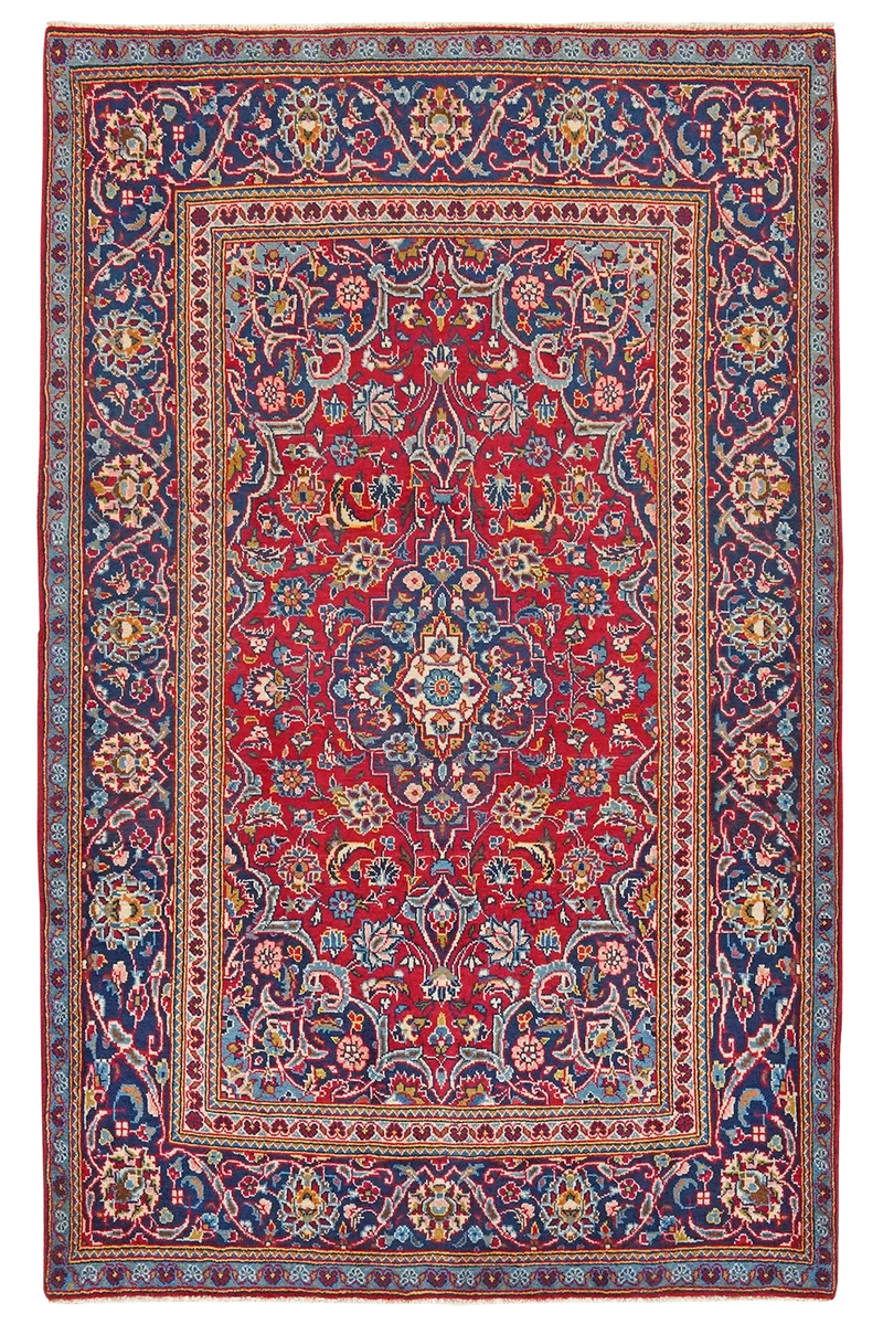 Kashan · Handgeknüpft – Rot, 170x107 cm