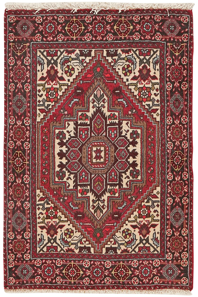 Goltuk · Handgeknüpft – Rot, 87x57 cm
