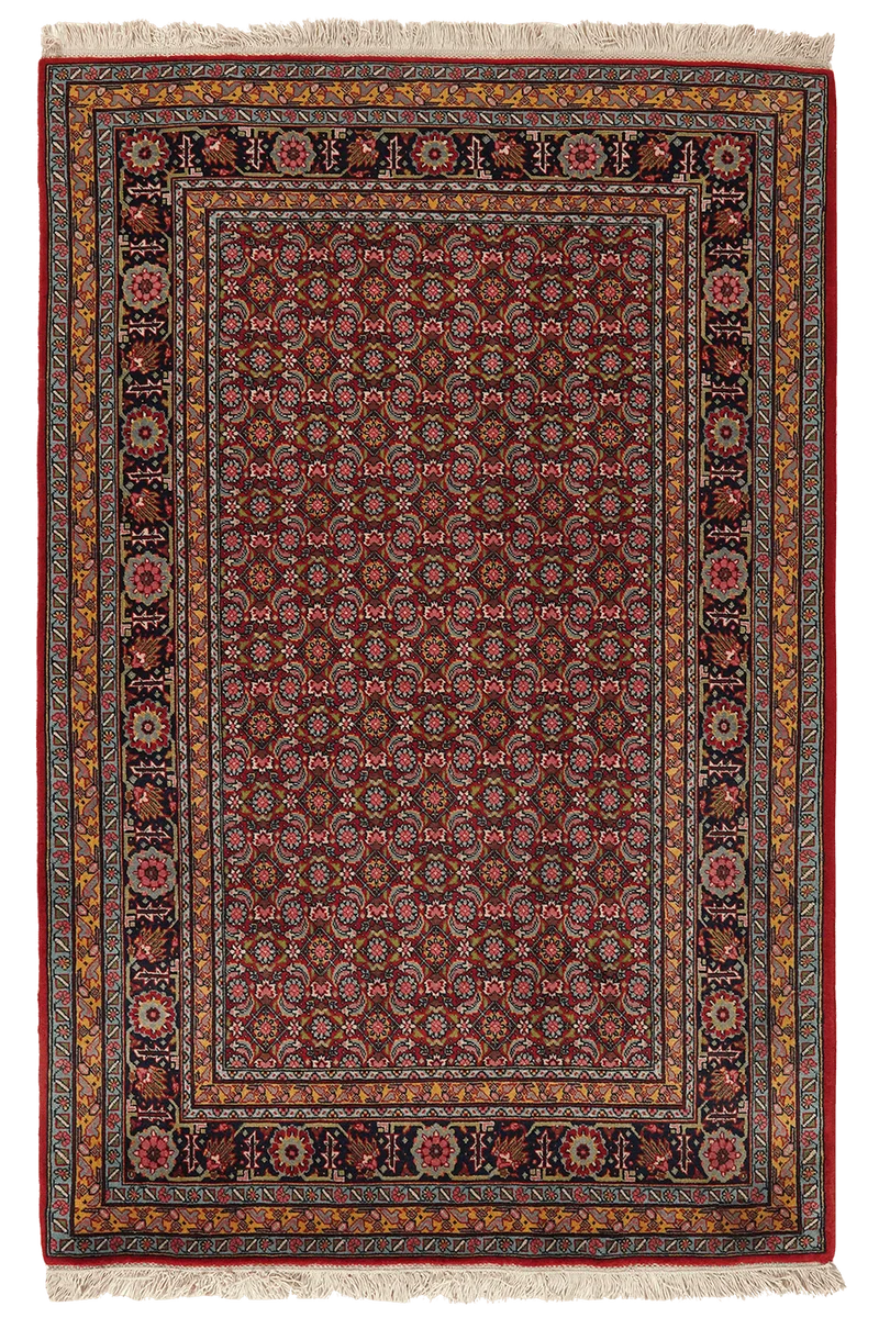 Tabriz Old · Handgeknüpft – Rot, 150x100 cm