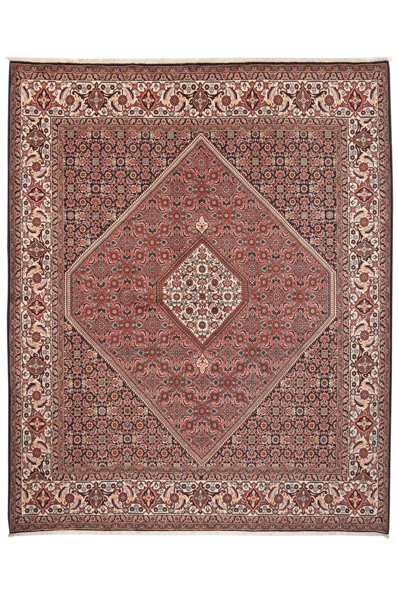 Bidjar · Handgeknüpft – Beige, 246x204 cm