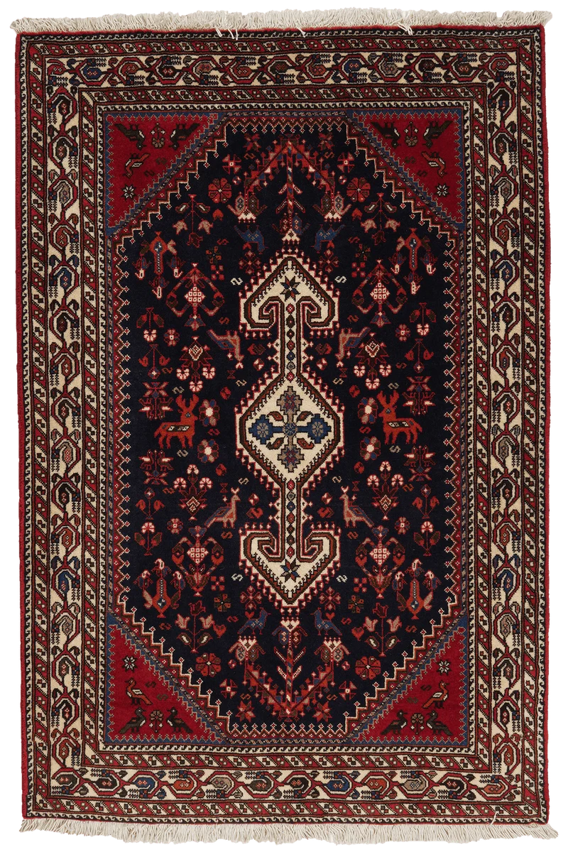 Nasrabad · Handgeknüpft – Blau, 150x100 cm
