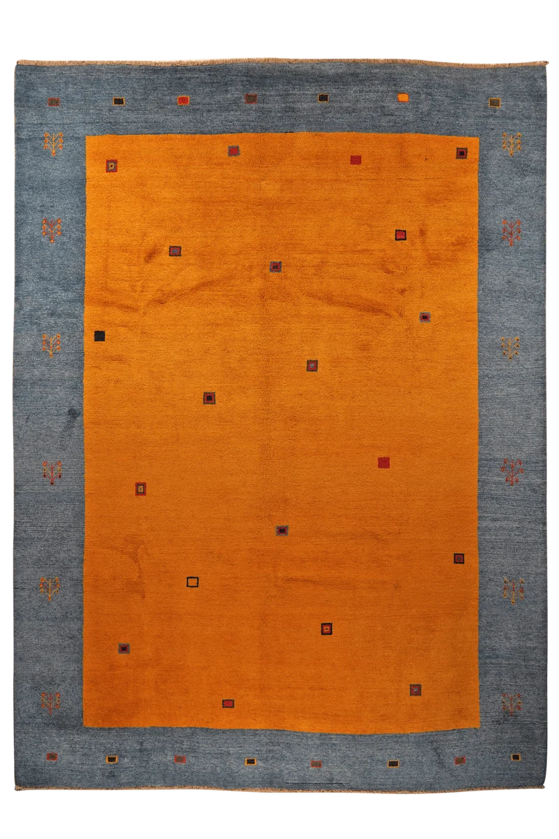 Gabbeh · Handgeknüpft – Gelb, 408x303 cm