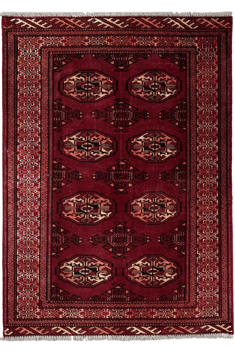 Heritage · Handgeknüpft – Rot, 138x96 cm