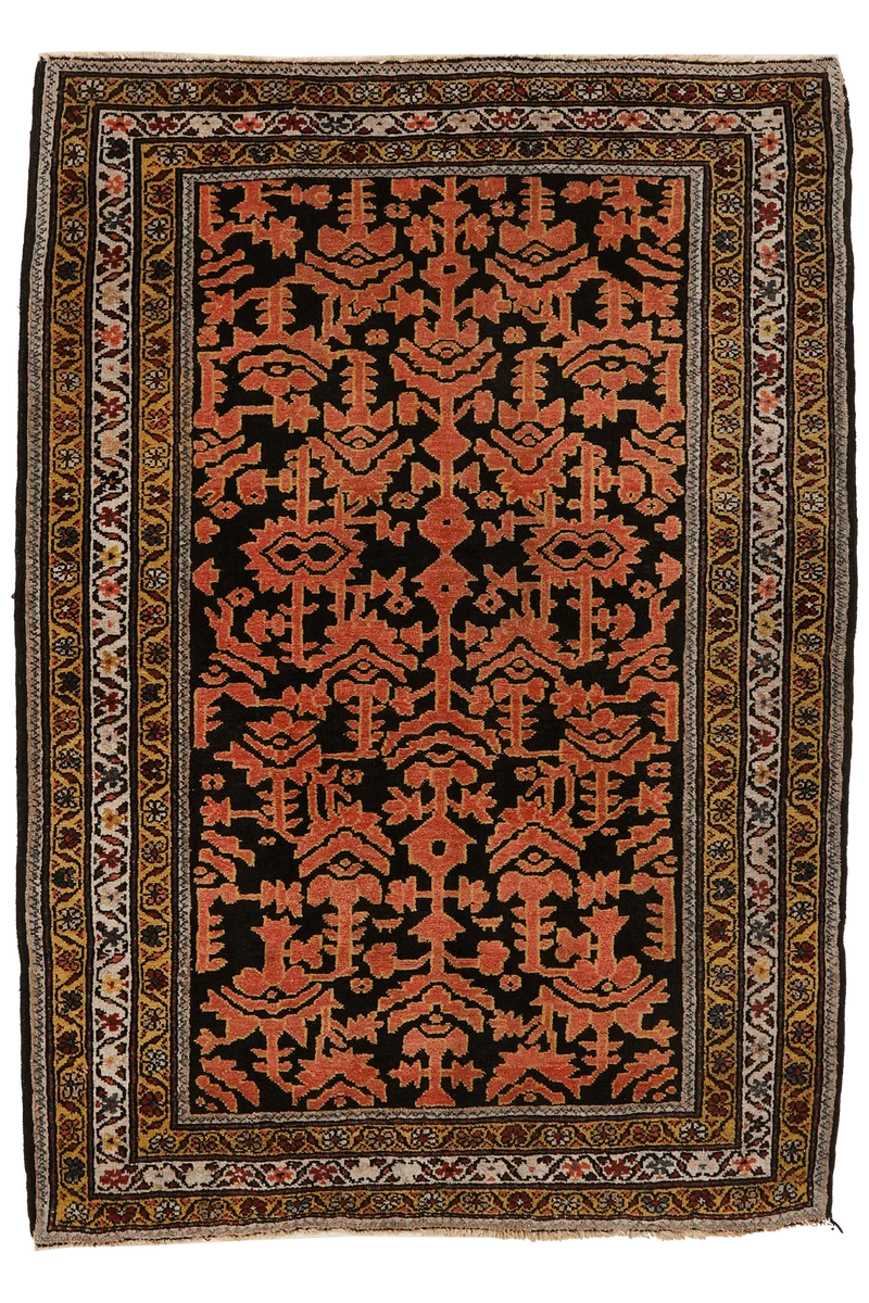Malayer · Handgeknüpft – Schwarz, 114x83 cm