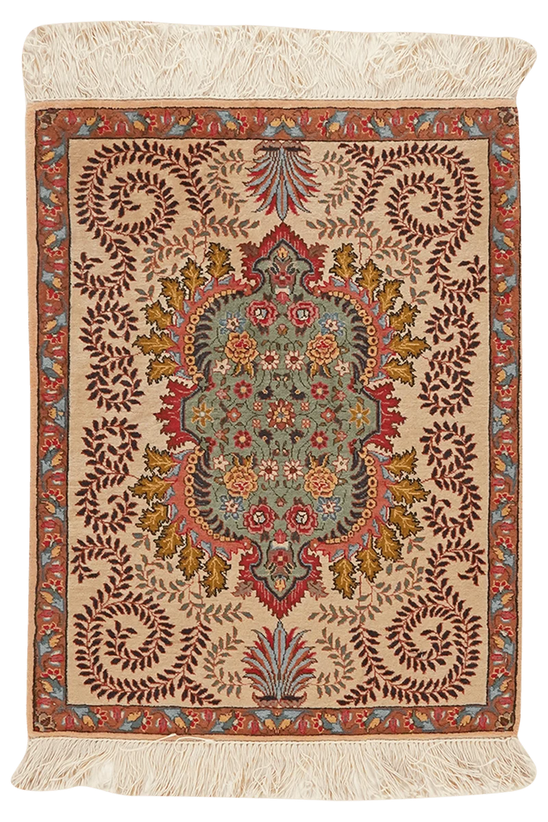 Tabriz Old · Handgeknüpft – Beige, 80x61 cm