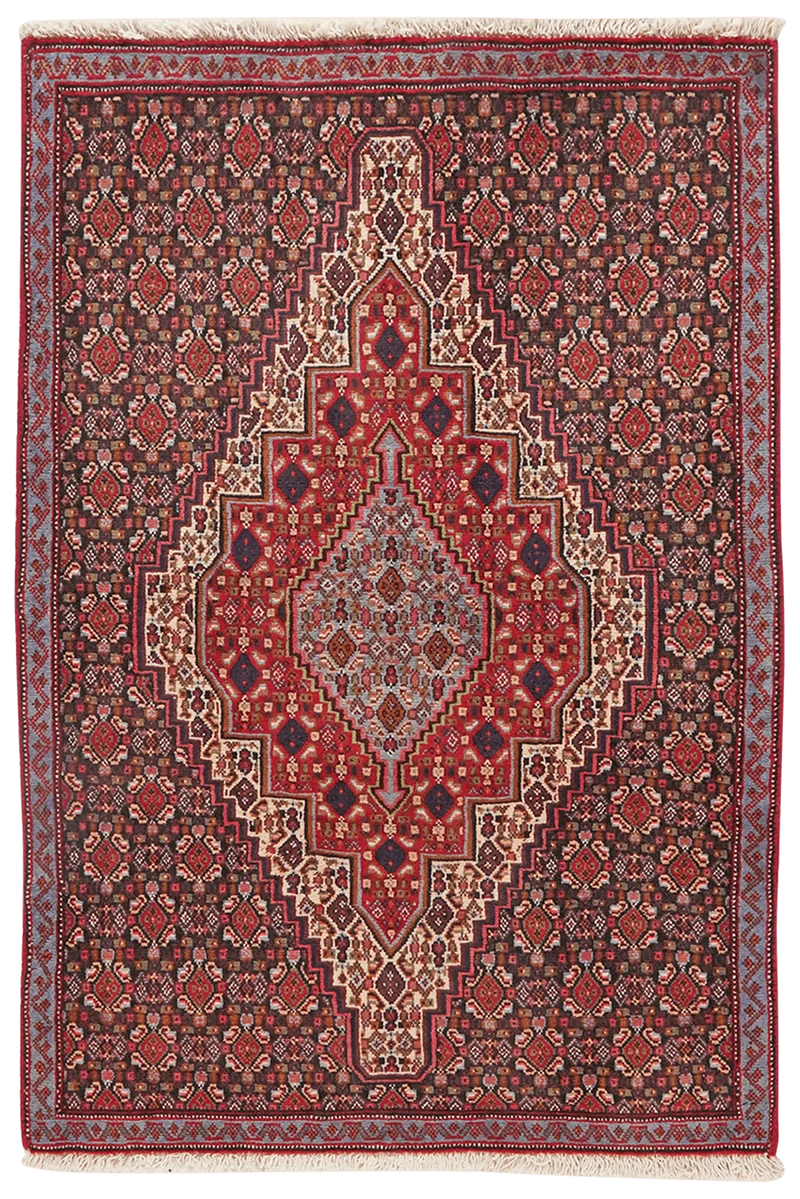 Senneh · Handgeknüpft – Beige, 113x76 cm
