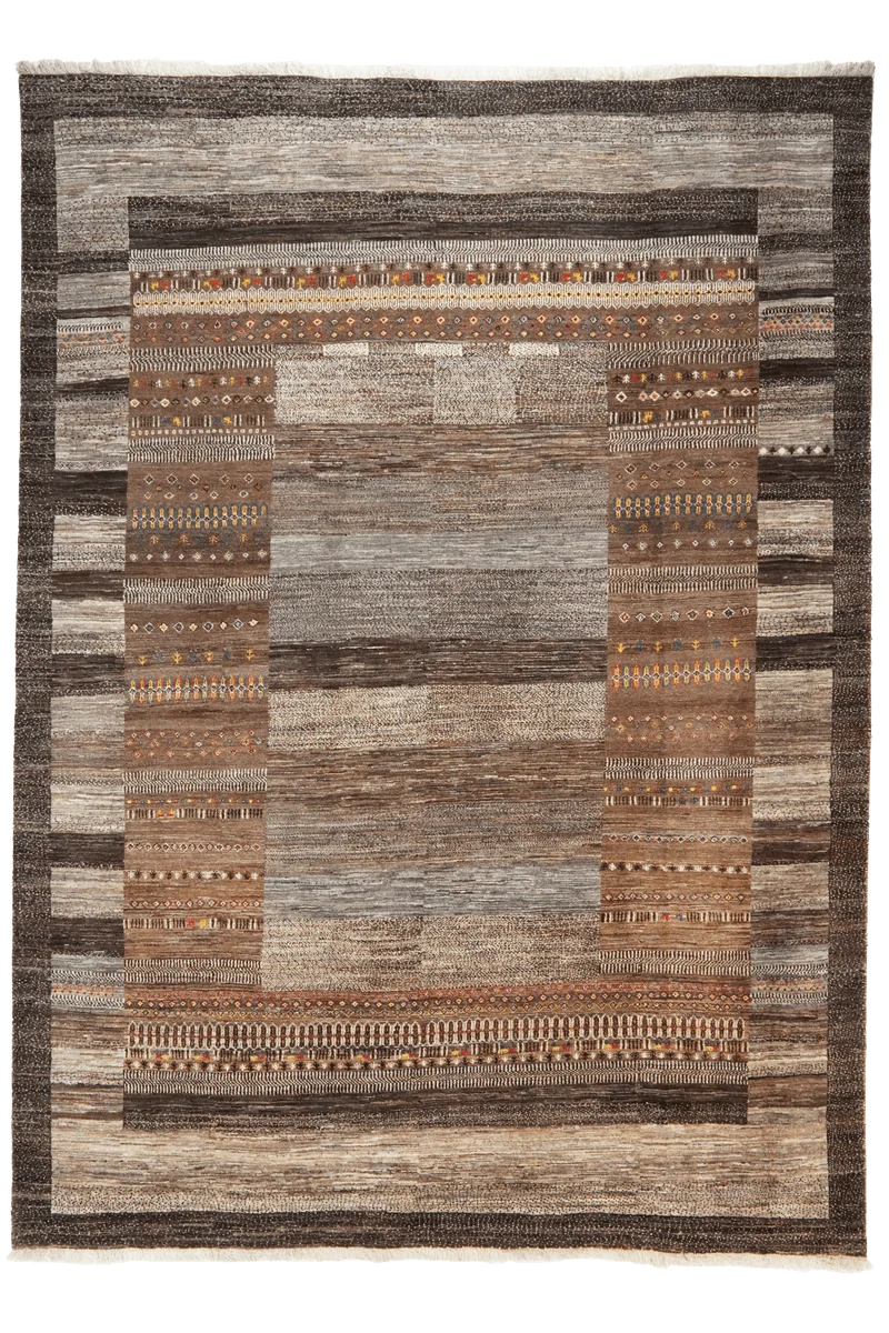 Rizbaf · Handgeknüpft – Braun, 310x228 cm