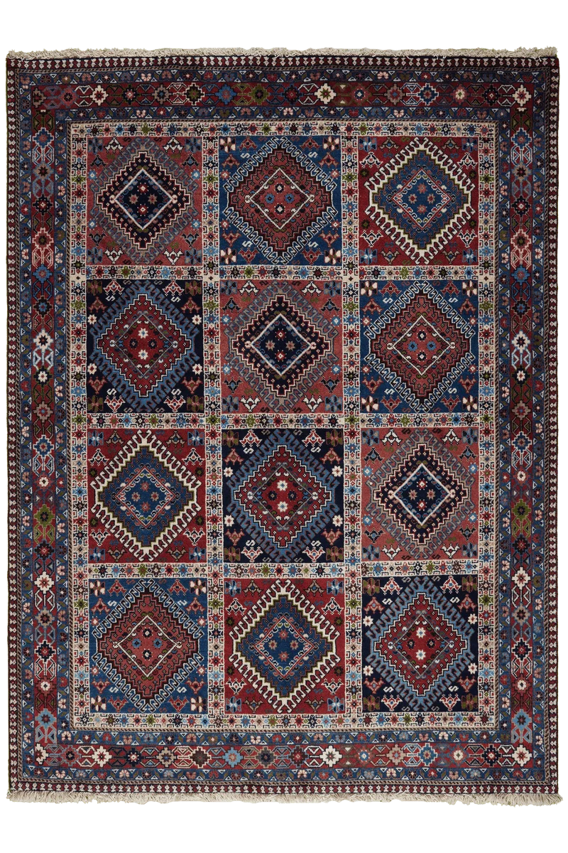 Yalameh · Handgeknüpft – Bunt, 201x149 cm