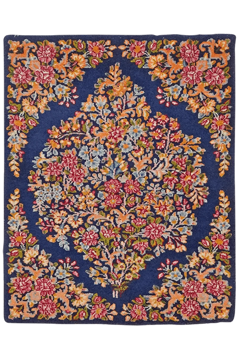 Yazd · Handgeknüpft – Blau, 66x52 cm