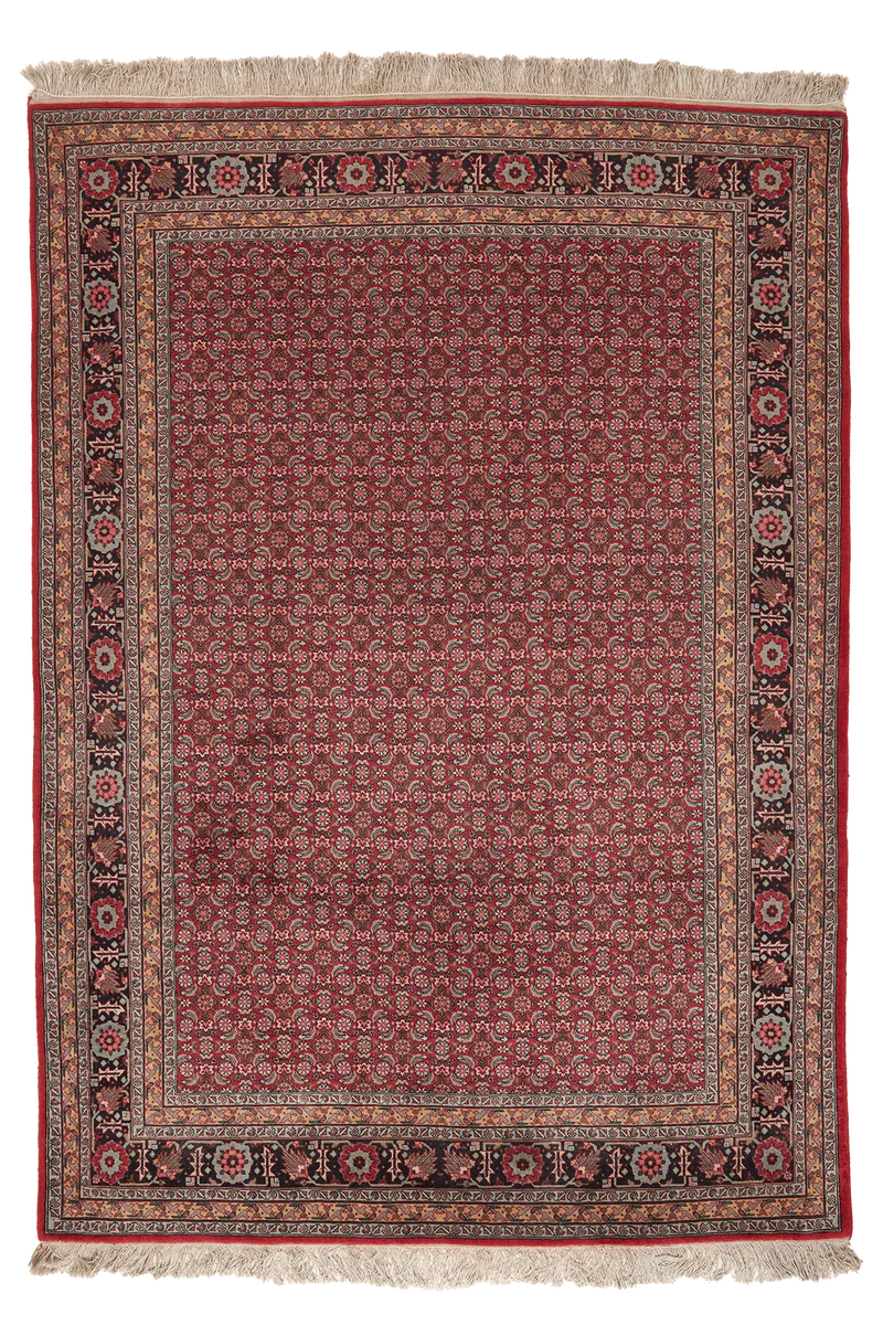 Tabriz Old · Handgeknüpft – Rot, 202x142 cm
