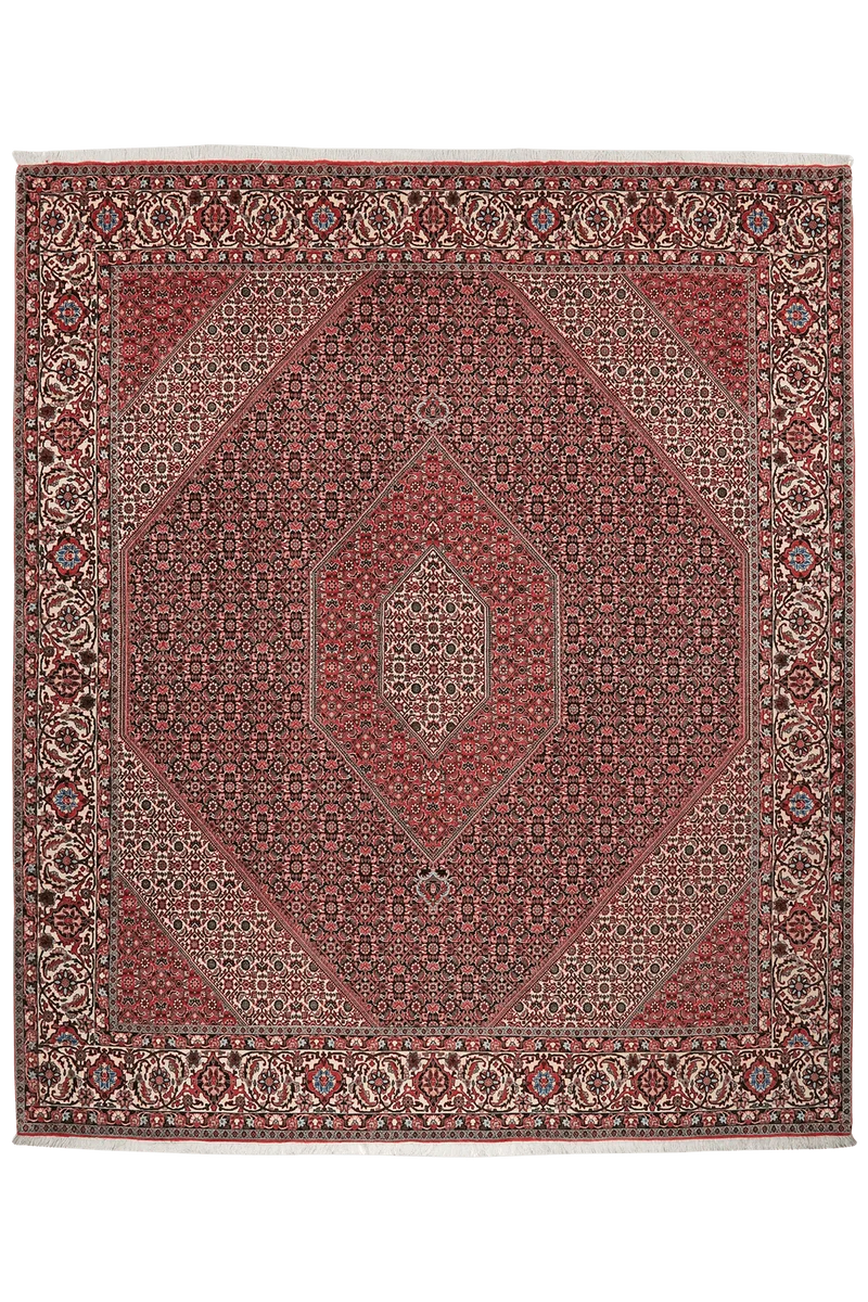 Bidjar · Handgeknüpft – Blau, 303x257 cm