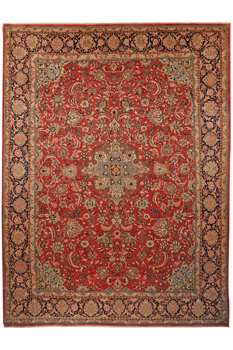 Sarough · Handgeknüpft – Rot, 389x285 cm