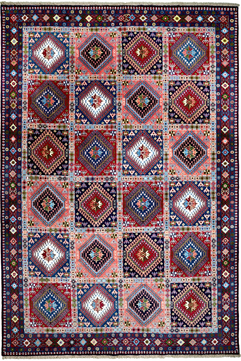 Yalameh · Handgeknüpft – Bunt, 297x199 cm