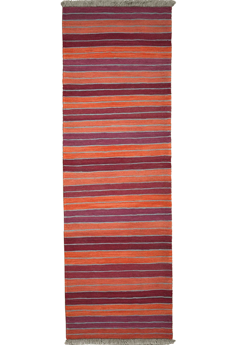 Kelim Gashgai · Handgewebt – Bunt, 193x64 cm