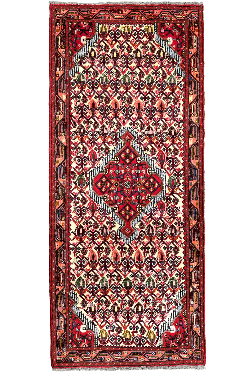 Assadabad · Handgeknüpft – Beige, 190x81 cm