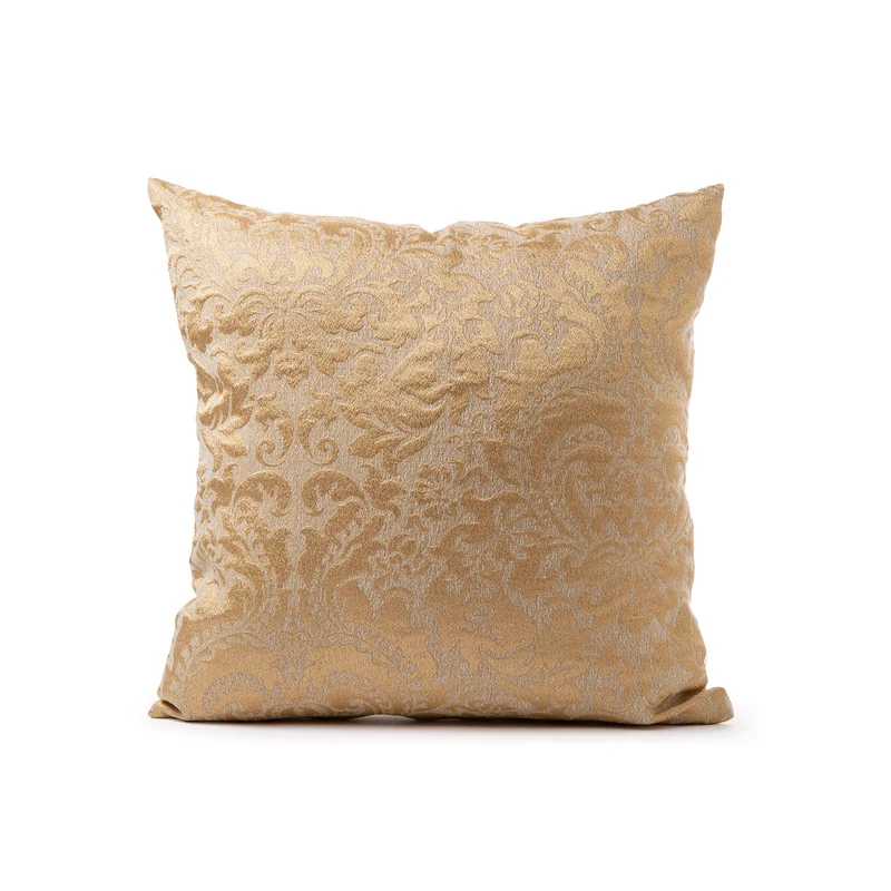 Cuscino arredo camelia Floreale in Raso Jacquard 300 gr