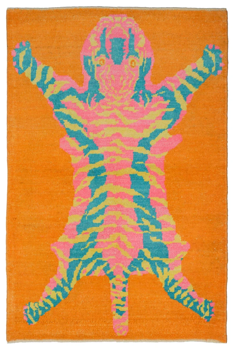 Tiger Teppich | 177 cm x 118 cm | Nr. Z-4403