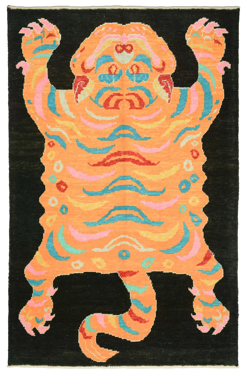 Tiger Teppich | 226 cm x 146 cm | Nr. Z-4402