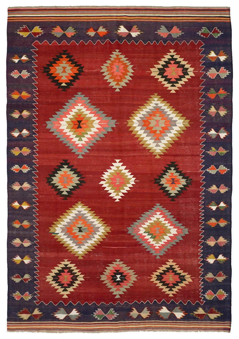 Kelim | 256 cm x 174 cm | Nr. Z-4441