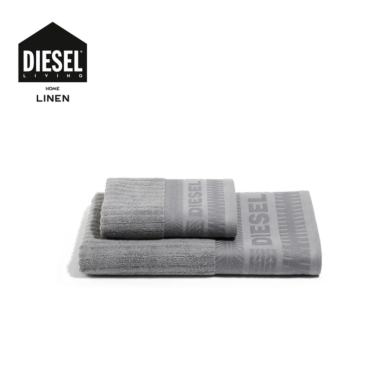 Asciugamano con Ospite solid diesel in Cotone 450 gr/mq