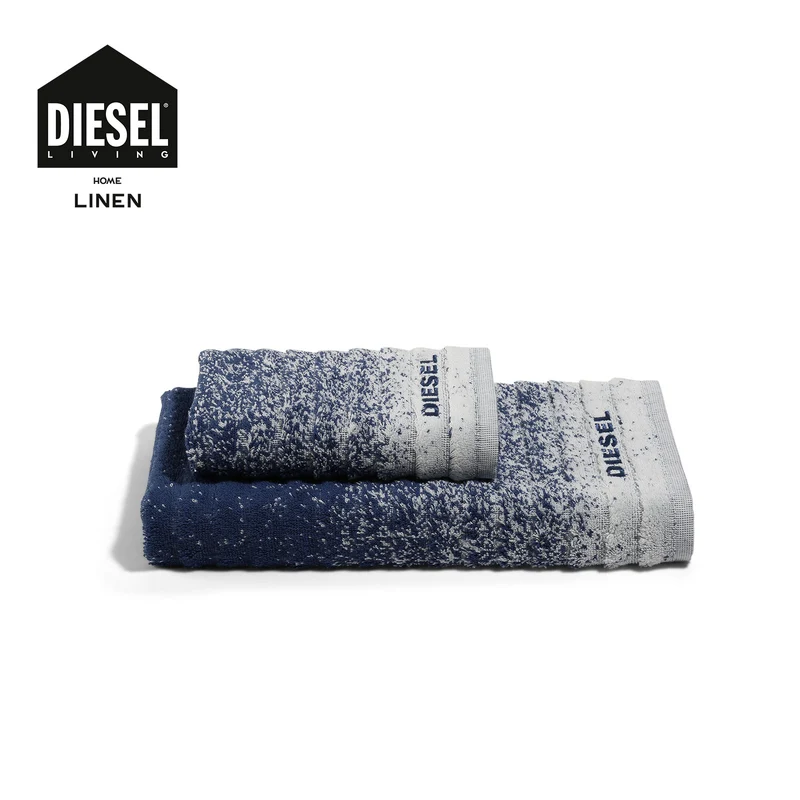 Asciugamano con Ospite gradient diesel in Cotone 530 gr/mq