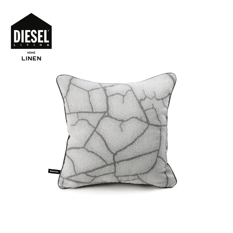 Cuscino arredo crackle jacquard Moderno in Cotone