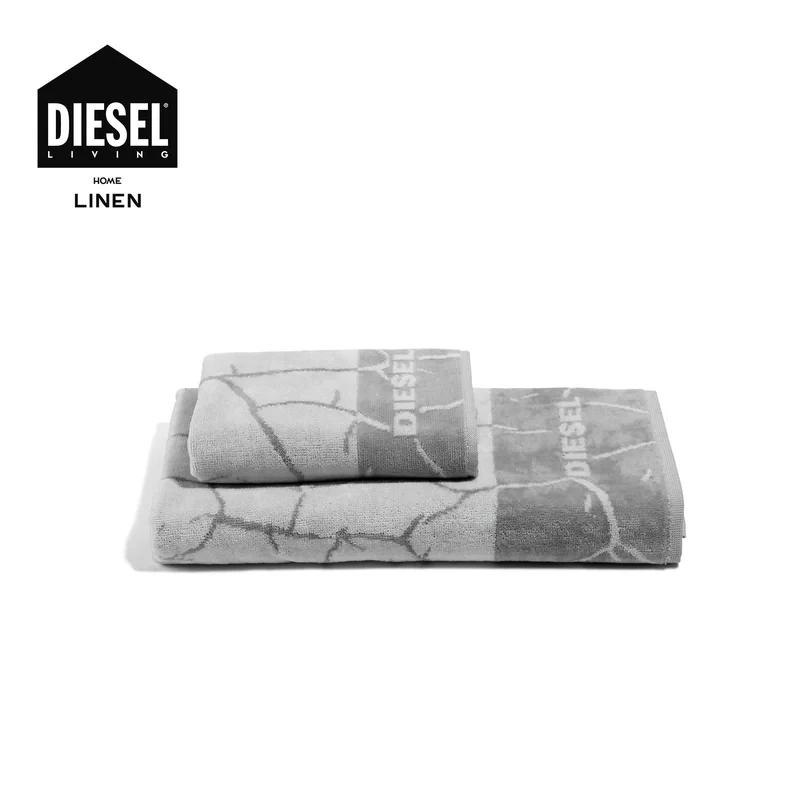 Asciugamano con Ospite crackle diesel Moderno in Cotone