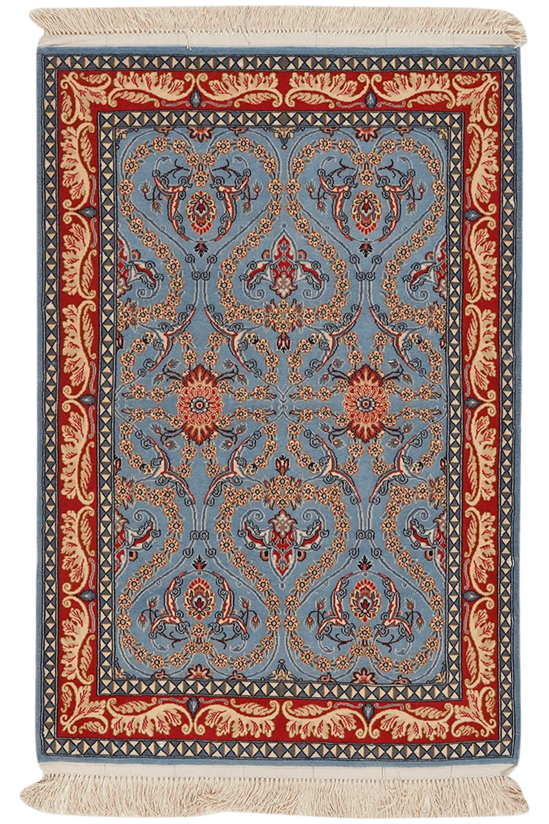 Isfahan · Handgeknüpft – Blau, 117x80 cm
