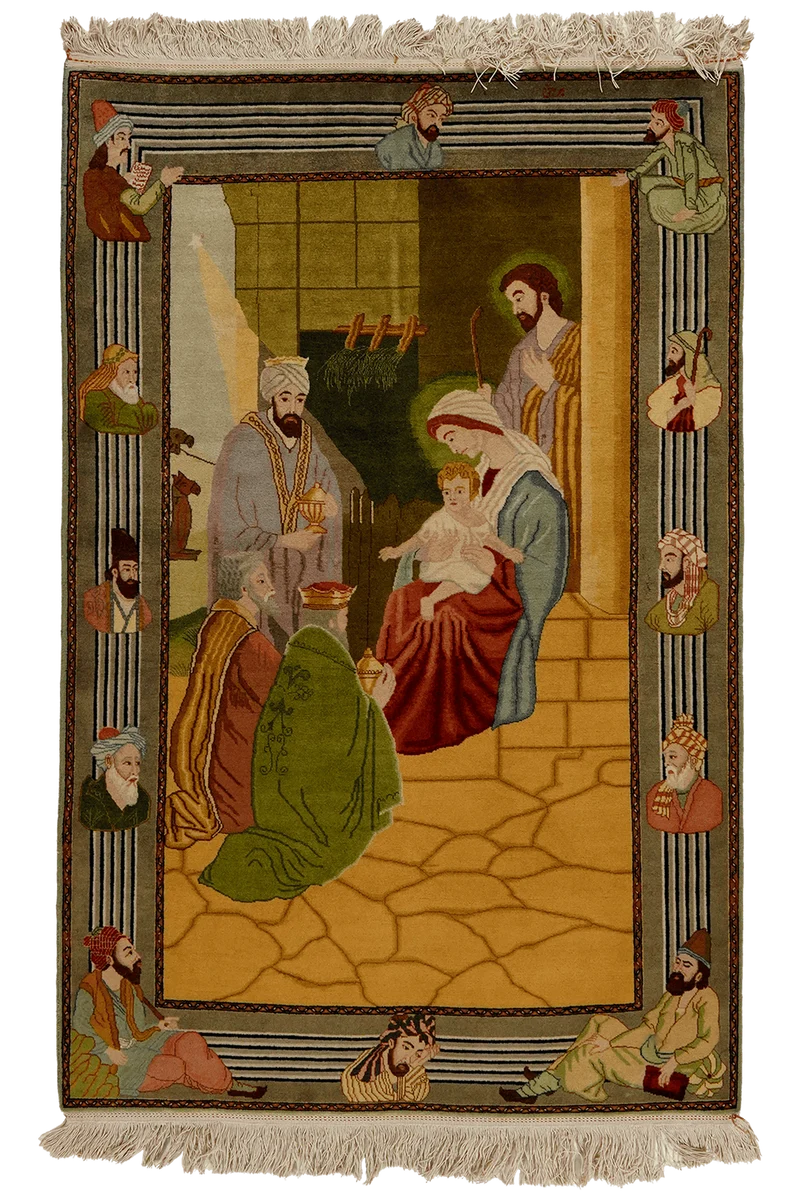 Tabriz Old · Handgeknüpft – Beige, 144x95 cm