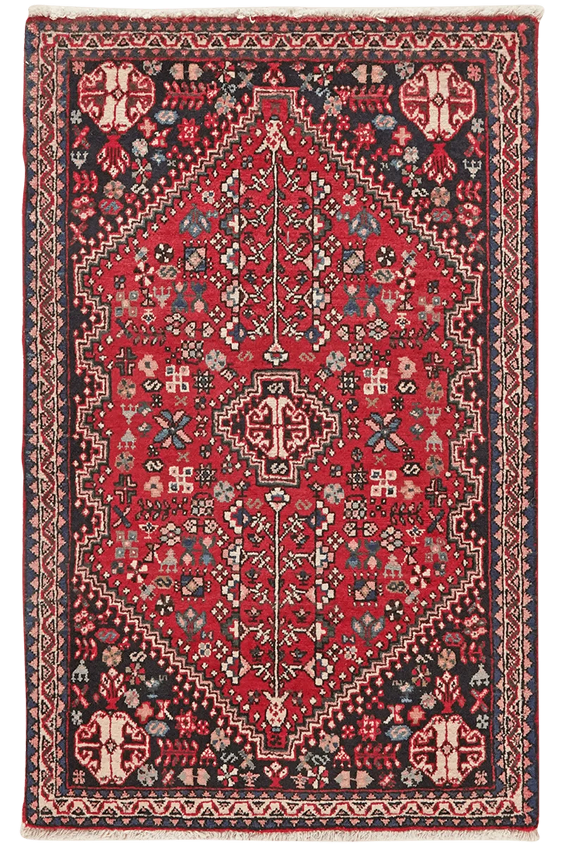 Abadeh · Handgeknüpft – Rot, 107x69 cm